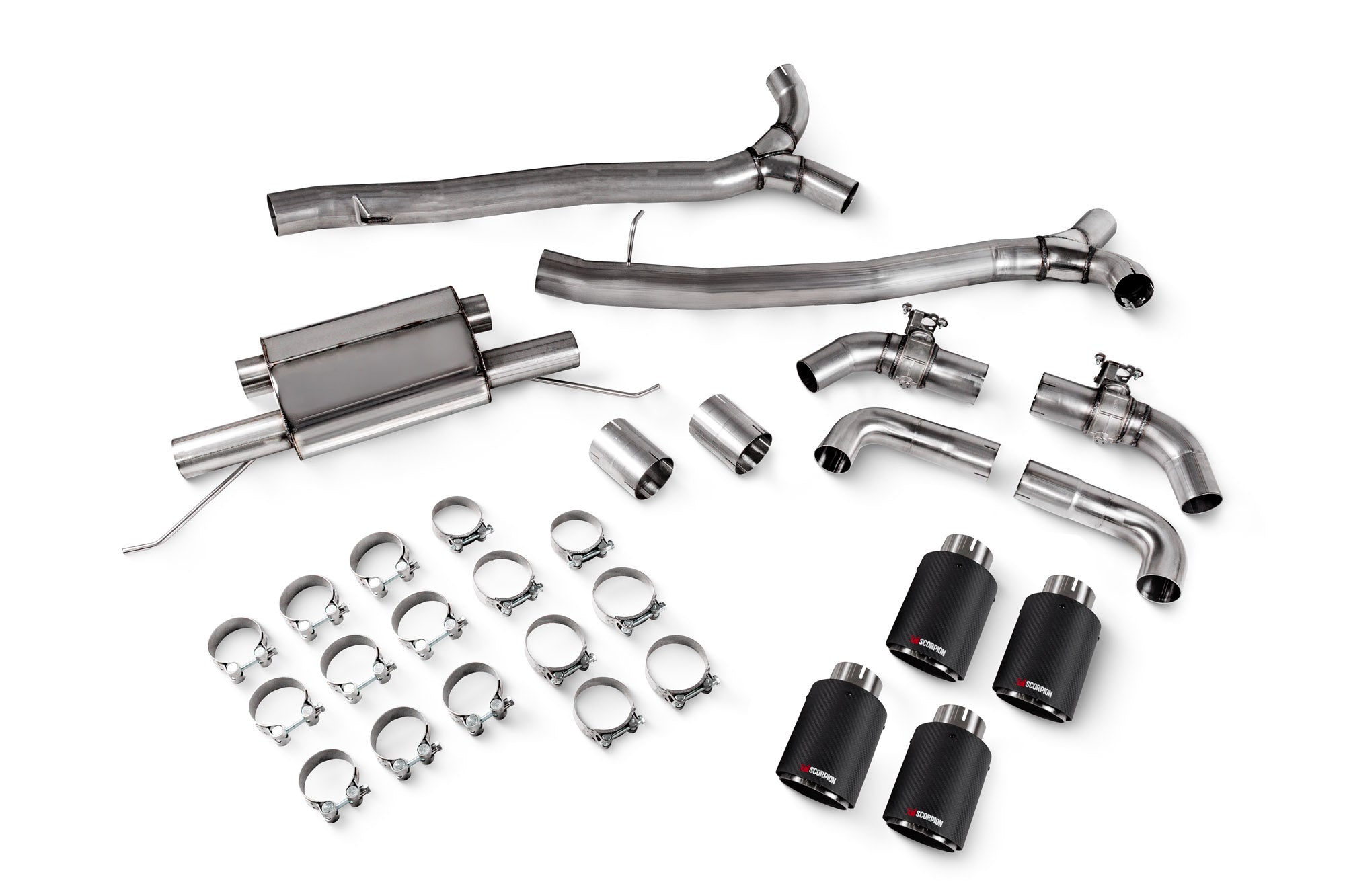 Scorpion Half exhaust BMW M5 F90-2