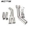 CTS Single Midpipe BMW X3M F97 X4M F98 S58