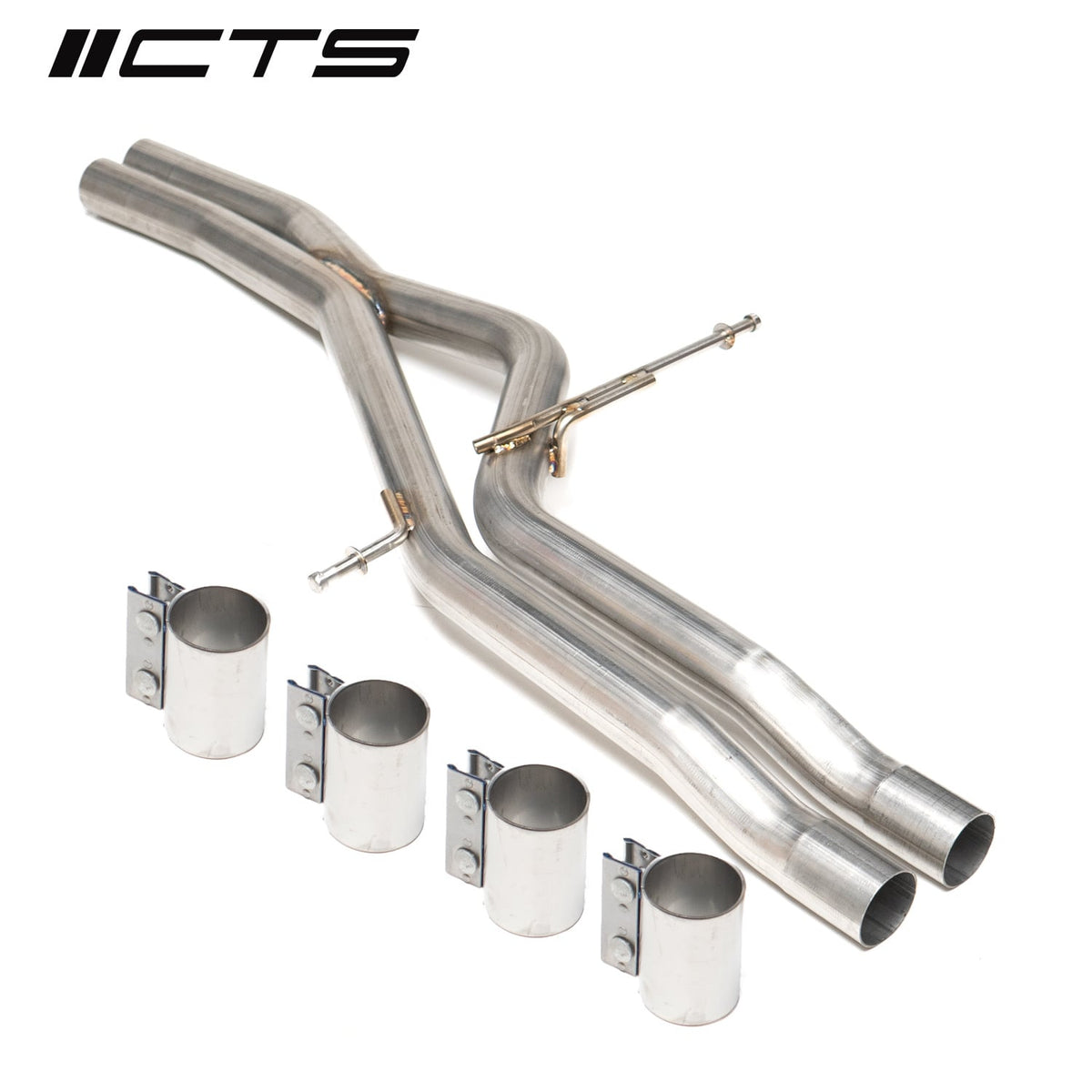 CTS Resonator delete X-pipe Audi S4 B8 B8.5 3.0 TFSI