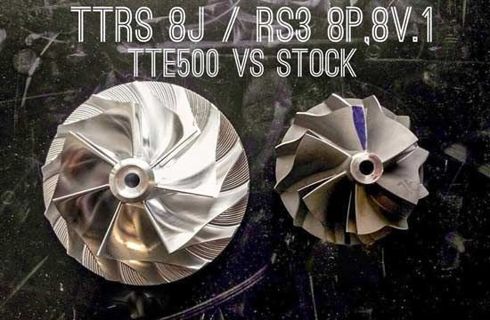 TTE500+ - Upgrade Turbo – Audi TTRS 8J / RS3 8P & 8V.1 / RS Q3