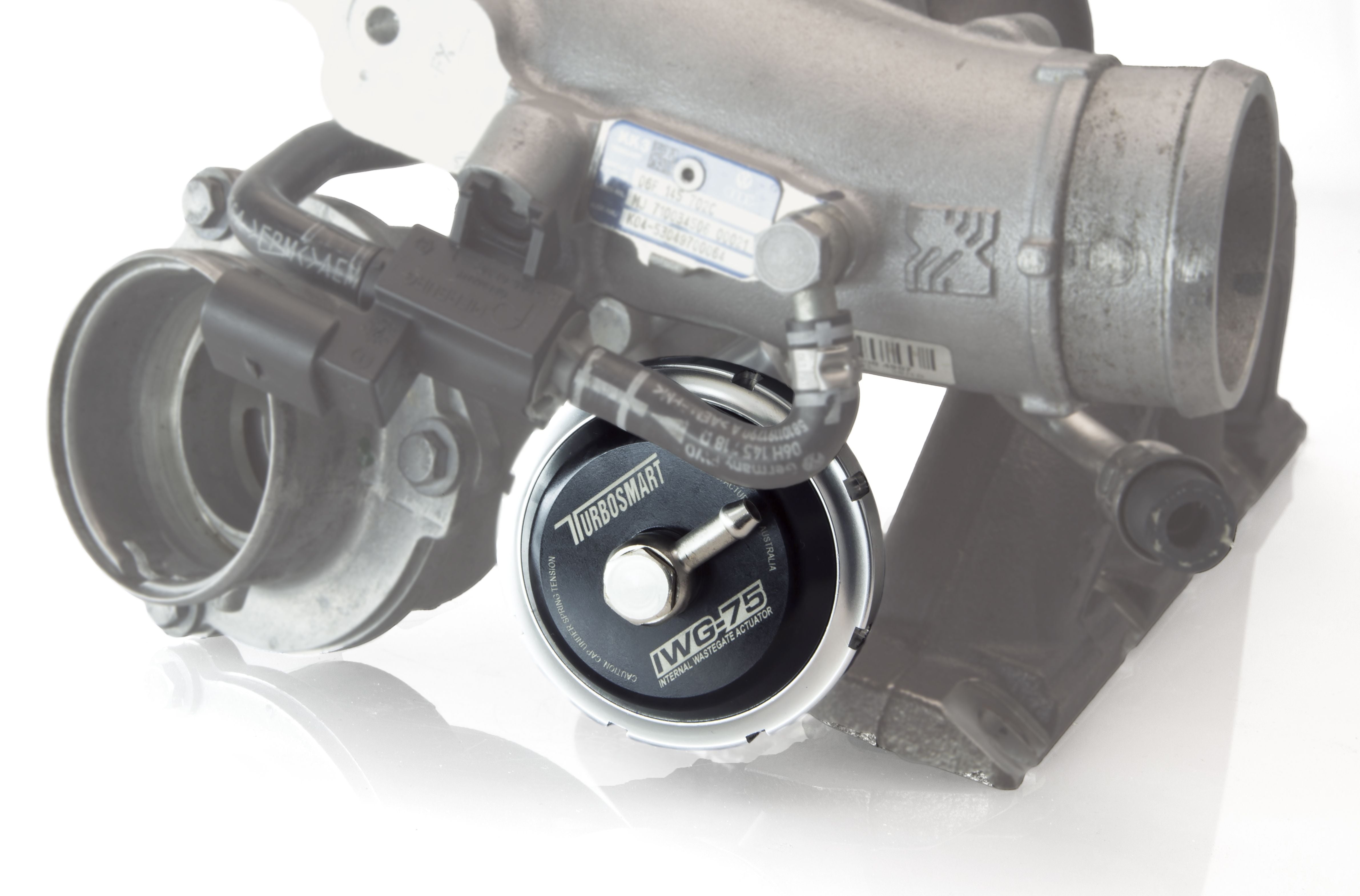 Turbosmart - IWG75 Siłownik wewnętrznego zaworu upustowego – A3 8P / Golf 5 GTI 2.0 TFSI EA113 K03