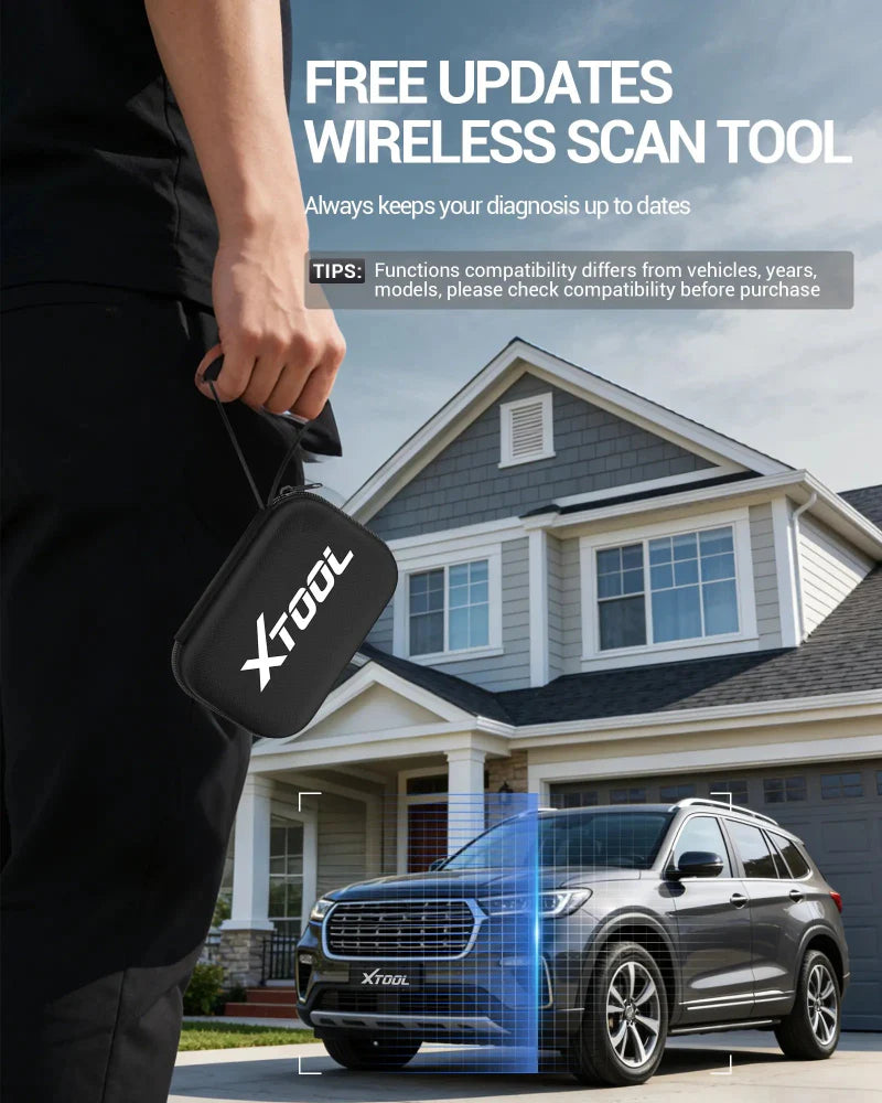 XTOOL A30M OBD2 Diagnose Scanner Bluetooth CAN FD FCA AutoAuth