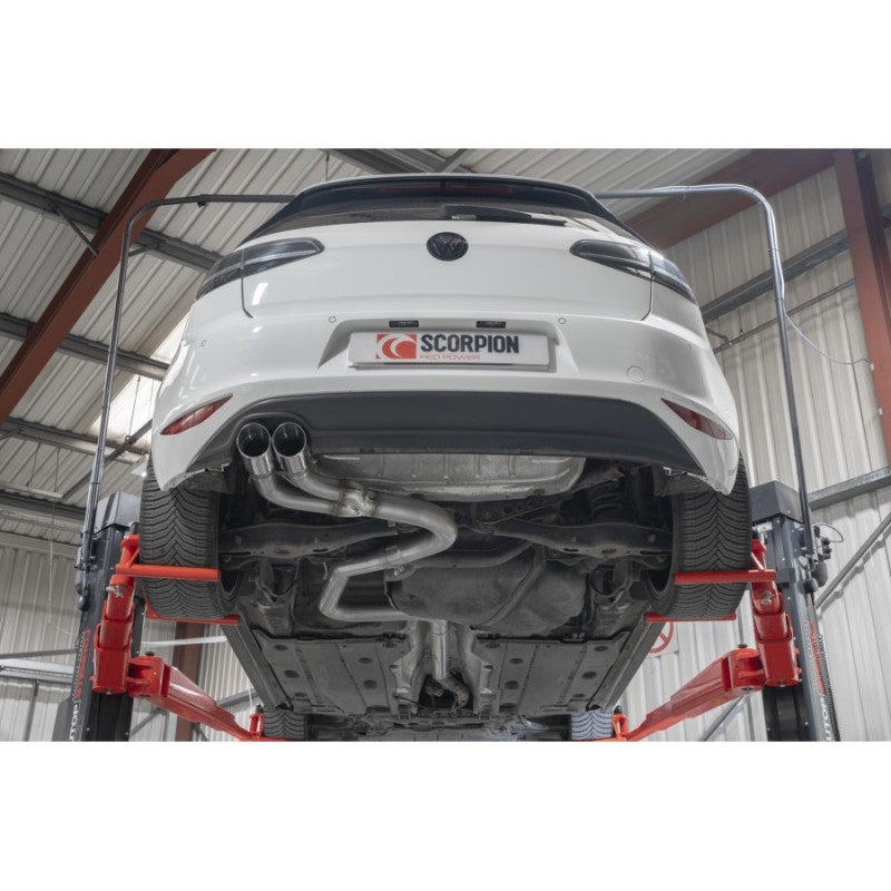 Sistema de escape Scorpion para VW Golf MK7 GTD 2.0 TDi 185PS 05