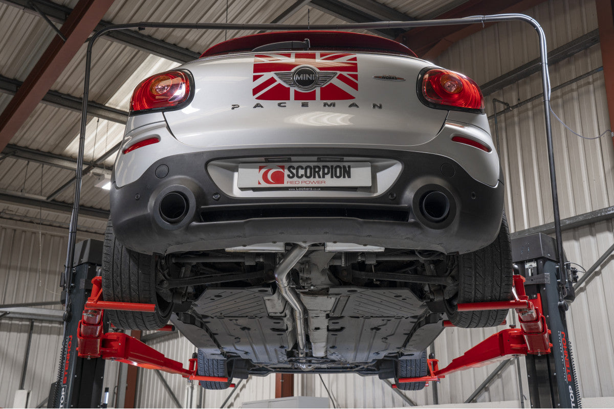 Scorpion Nicht-resonanter Cat-Back-Auspuff Mini Countryman R60 R61 5