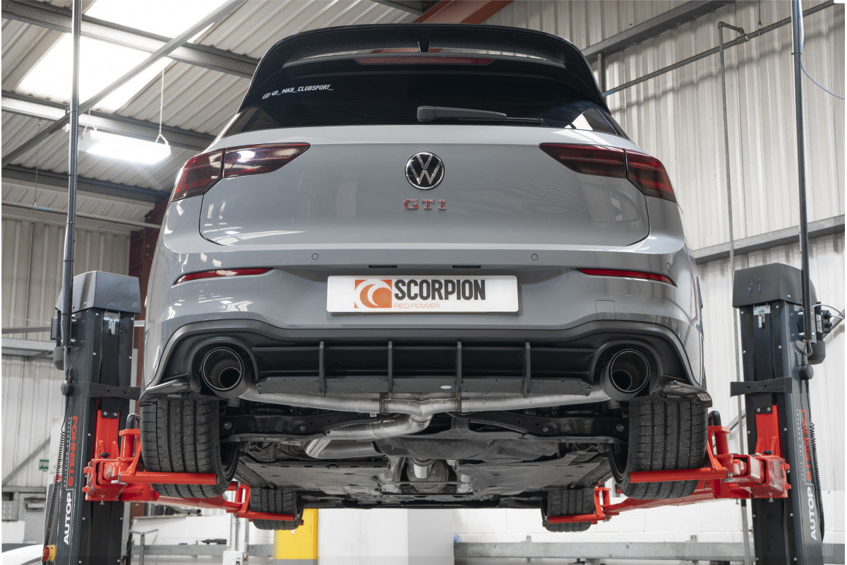 Scorpion Predator GPF systeem VW MK8 Golf GTI Clubsport 3