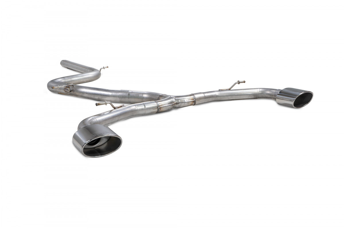 Scorpion Non-resonant Predator GPF back VW MK8 Golf 01