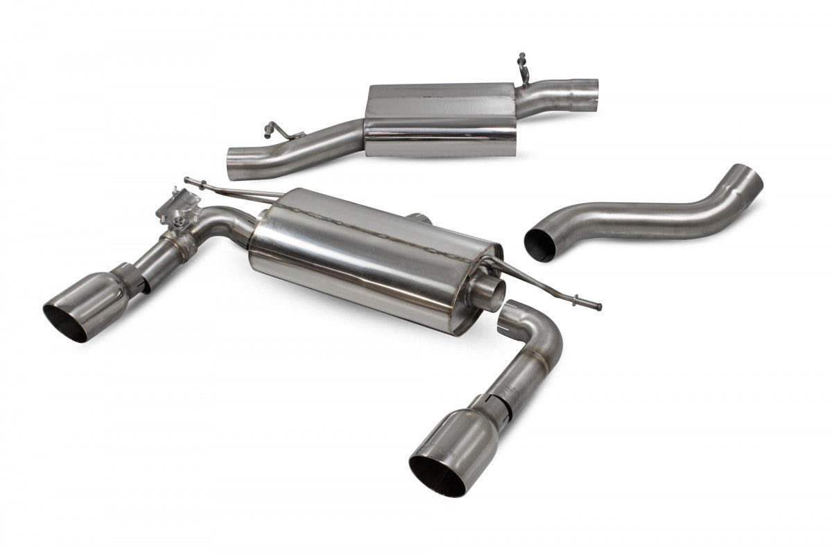 Scorpion Resonant Cat Back Audi TT MK3 2.0TFSi Quattro 2