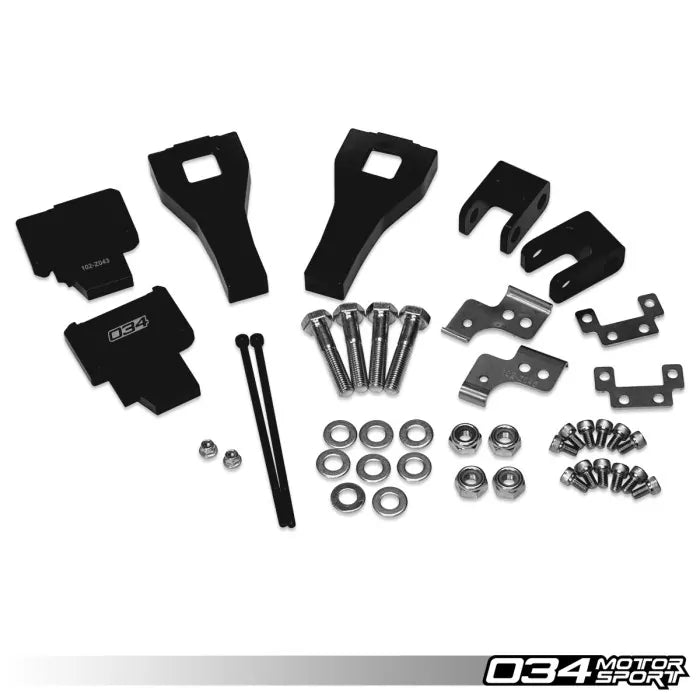 Radiator Relocation Kit, B8 B8.5 Audi with 4.0T Swap 1