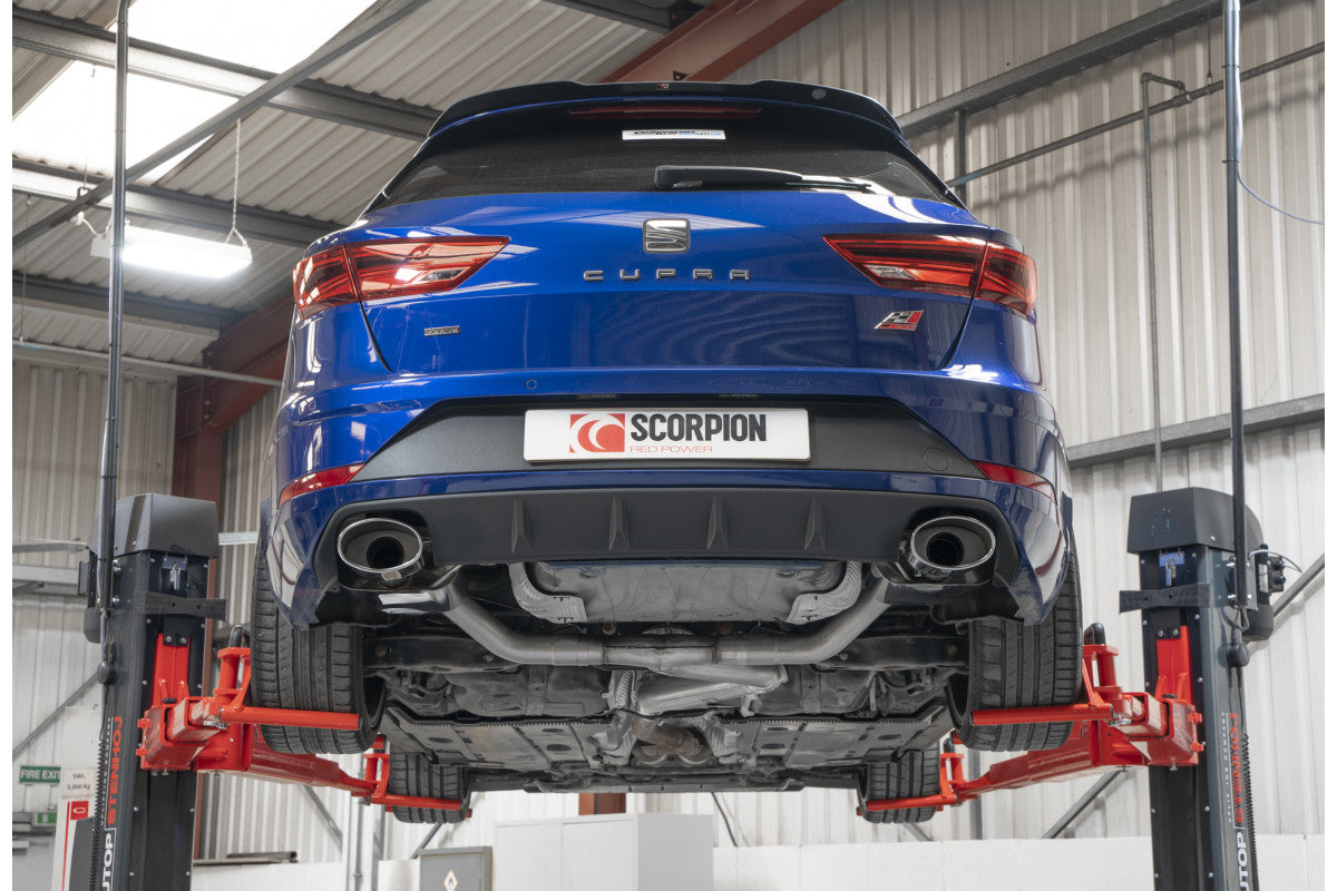 Scorpion Non resonated gpf back system Seat Leon Cupra ST 4