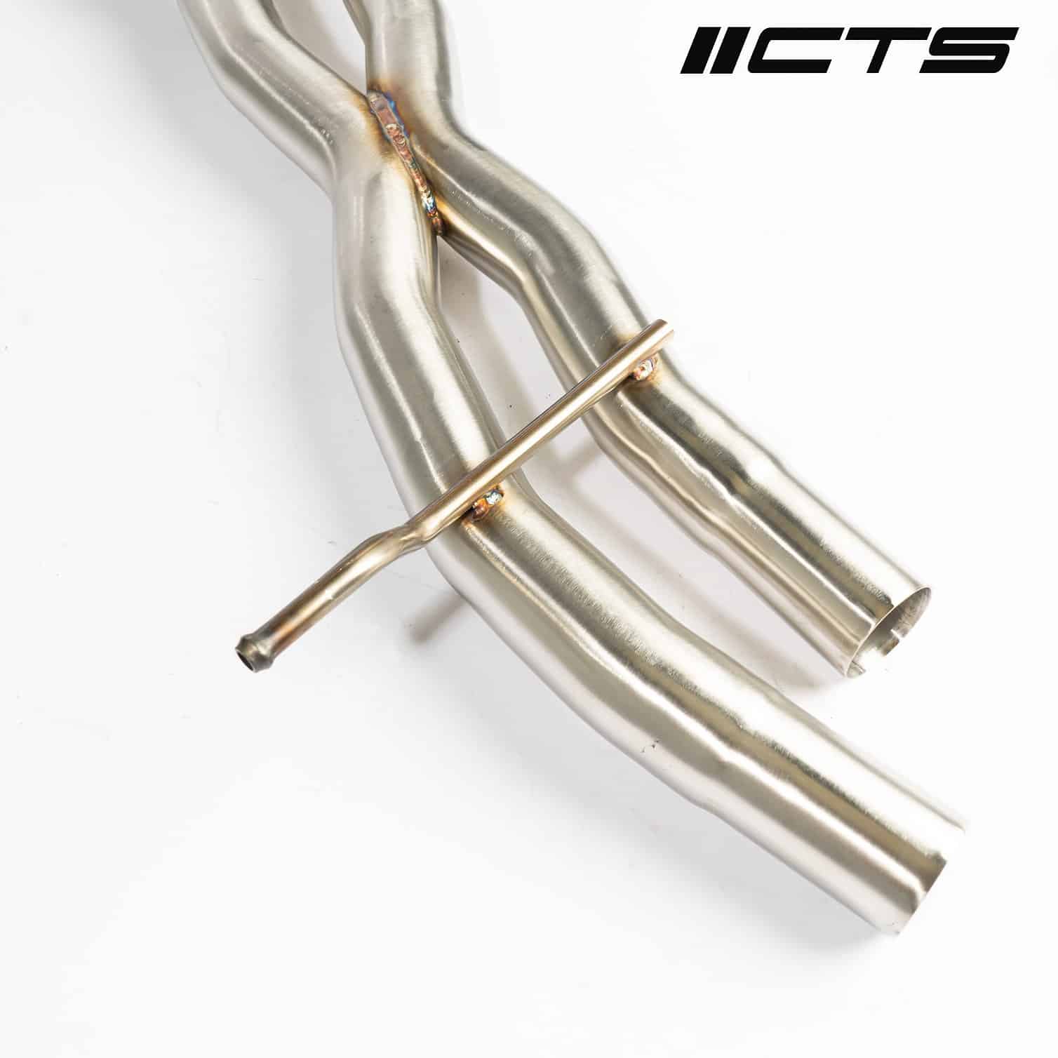CTS Turbo Resonator Delete Kit Audi S4 B9 3.0T 2