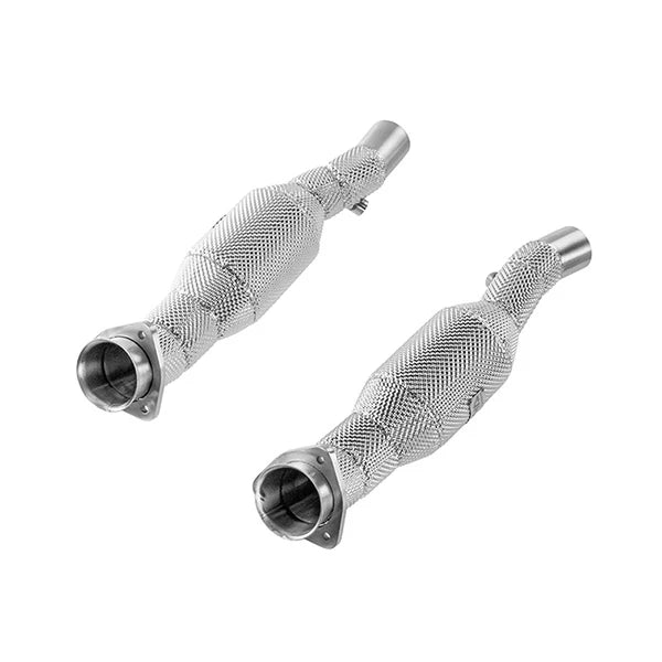 Alpha Competition Decat Downpipes Ferrari F430