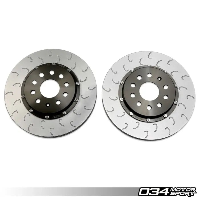 034 Motorsport Disco freno posteriore flottante in 2 pezzi da 310 mm Audi 01