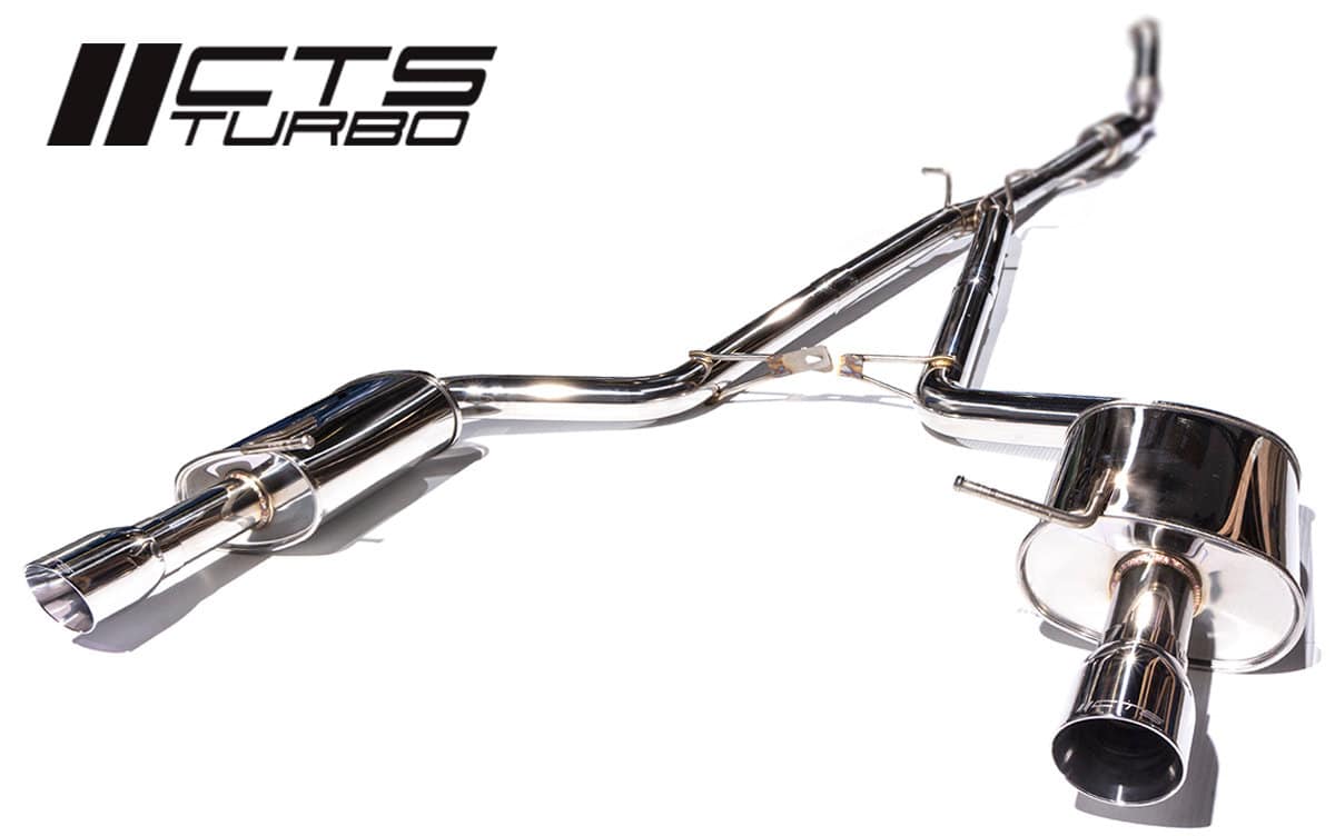 CTS Turbo Sports Exhaust Audi A4 B7 2.0T 2