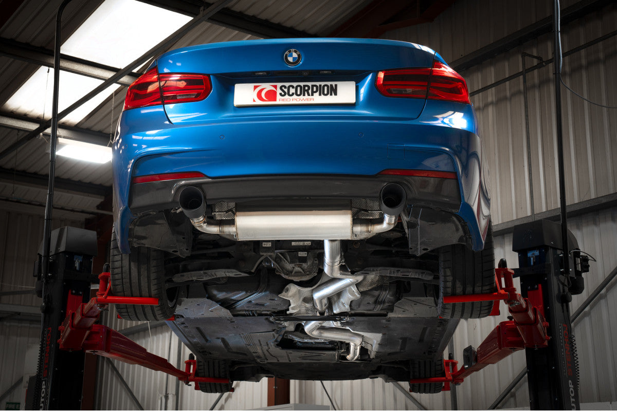 Scorpion Nicht-resonantes Cat-Back-System für BMW F30 340i 04