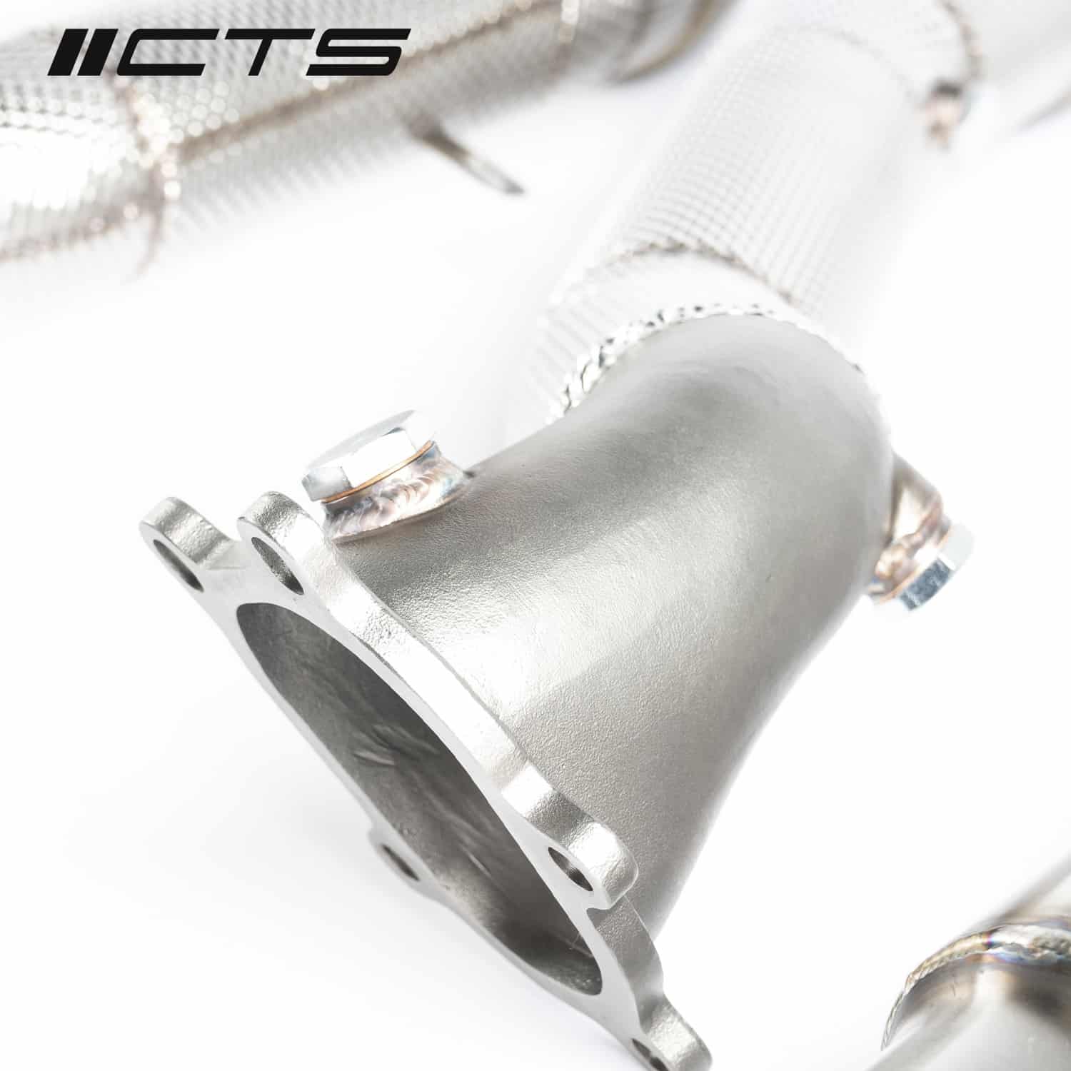 cts turbo cat downpipe audi s6 rs7 c7 4 0t 7