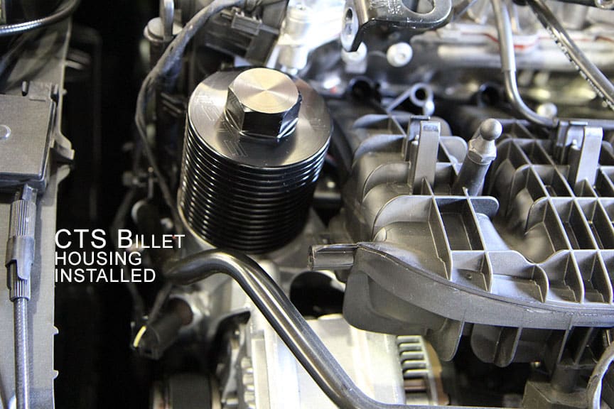 boîtier de filtre à huile turbo CTS VW Golf 7 GTI R EA888 3 MQB 4