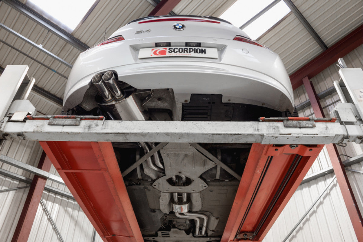 Sistema de escape resonante Scorpion para BMW Z4 E85 E86 05