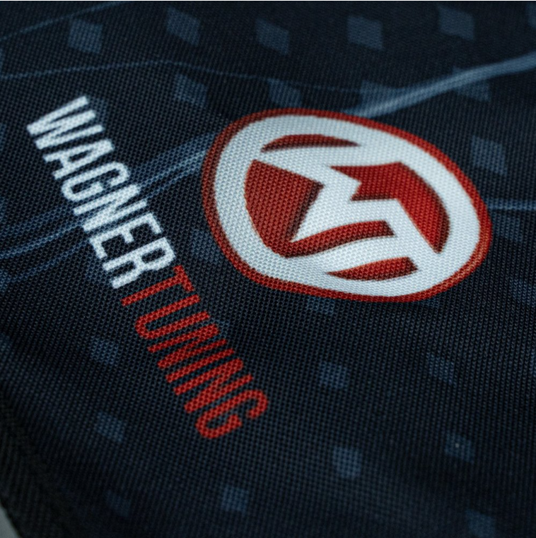 WAGNER TUNING Outdoor Campingstoel zwart rood met bedrukking 6