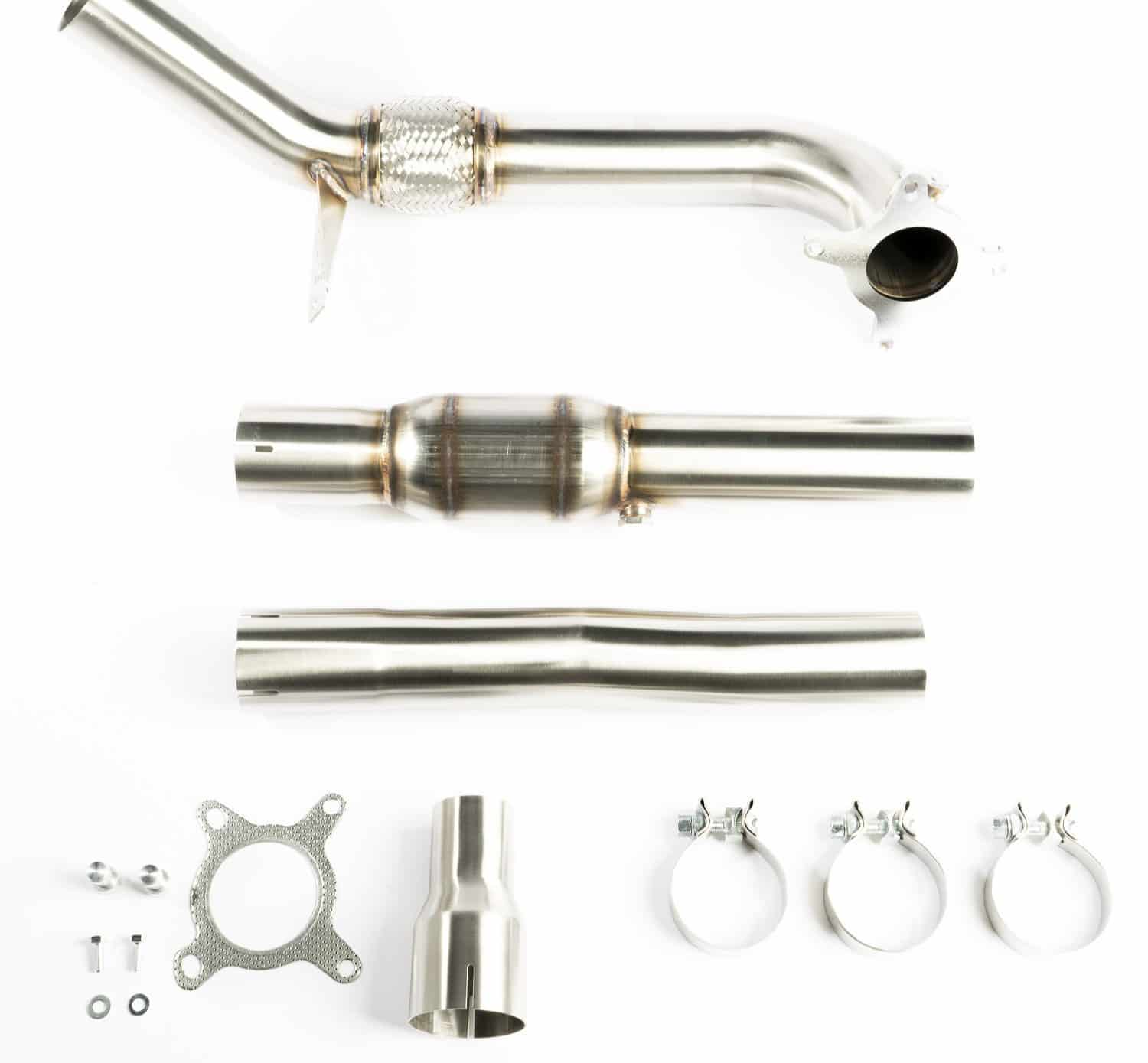 cts turbo cat downpipe audi a3 s3 8p