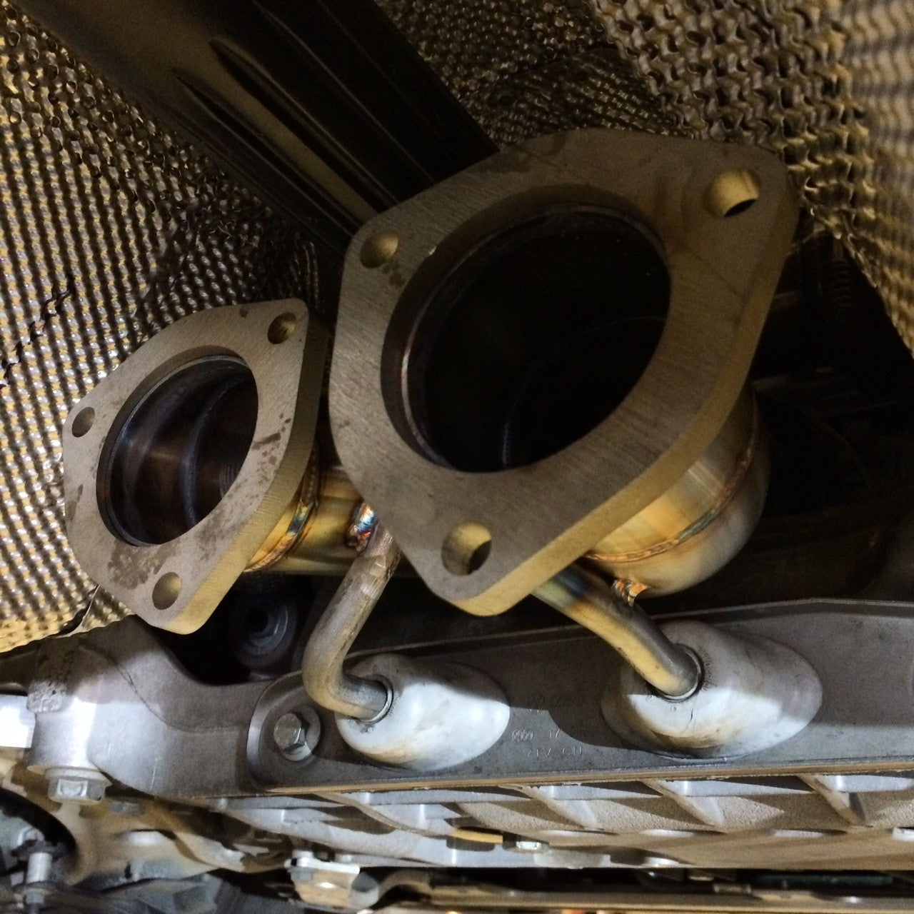 cts turbo downpipe cat audi ttrs 8j rs3 8p 5