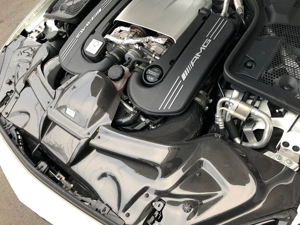 Gruppe M Carbon Air Intake Mercedes C63 AMG W205 3