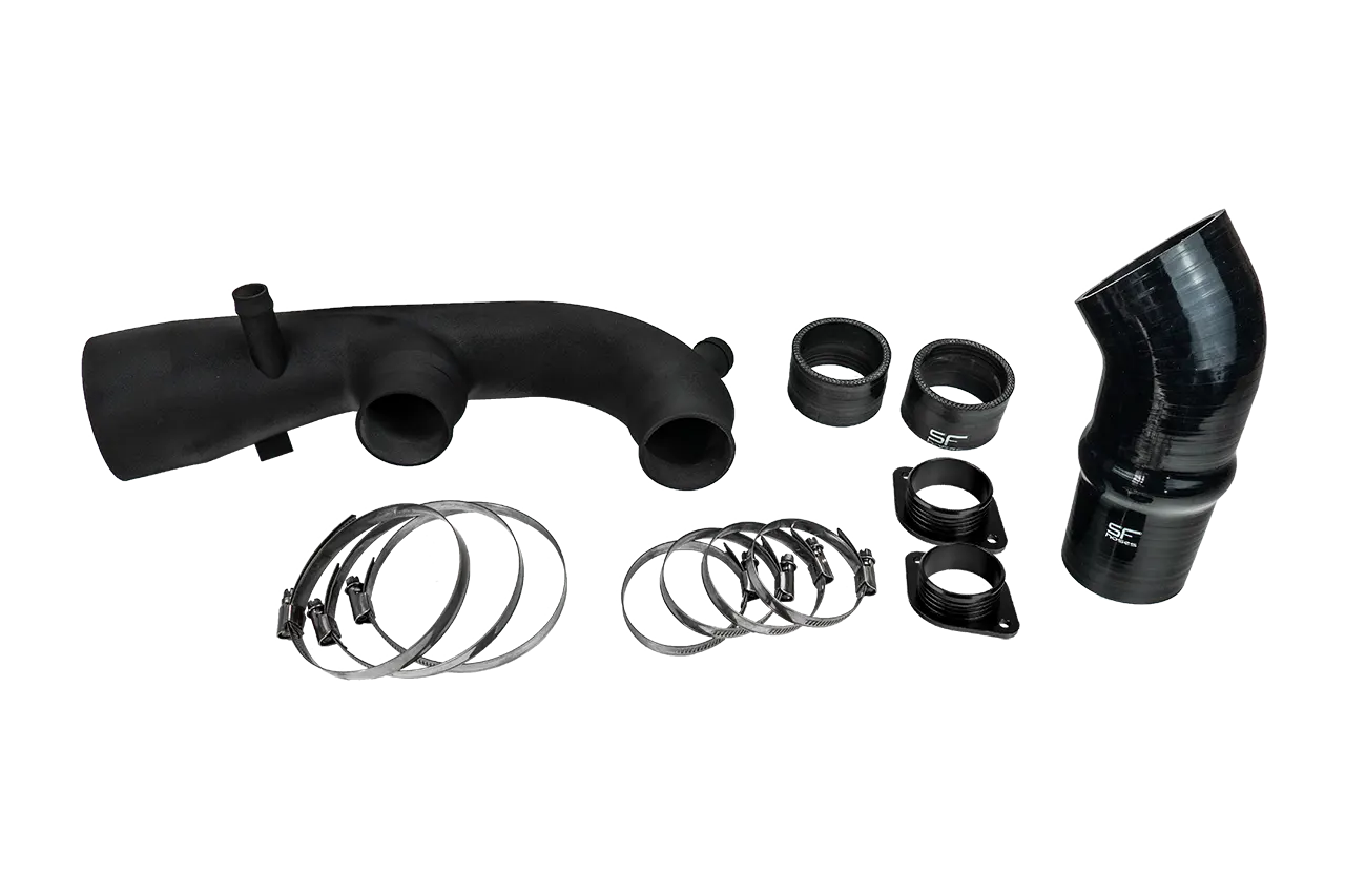 Zestaw dolotu turbosprężarki serii HF + przewód dolotowy Audi RS4 B9 RS5 F5 2.9 TFSI