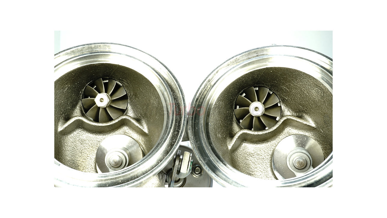 Turbosprężarki TTE500 N54 do BMW N54 3