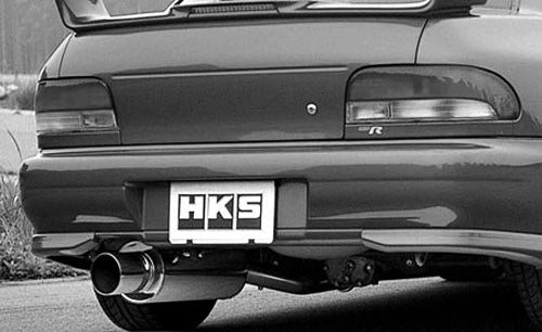 HKS Catback uitlaat Subaru Impreza GT GC8
