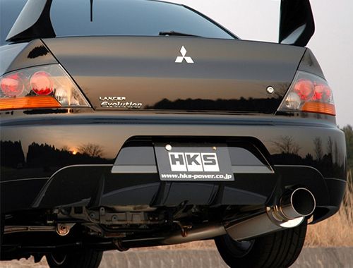 HKS Catback uitlaat Mitsubishi Lancer Evo 9