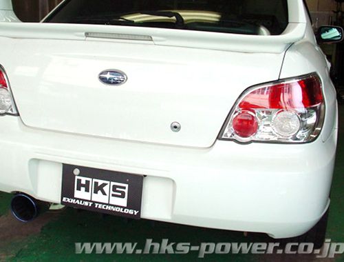 HKS Catback uitlaat Subaru Impreza WRX / STI 01-07