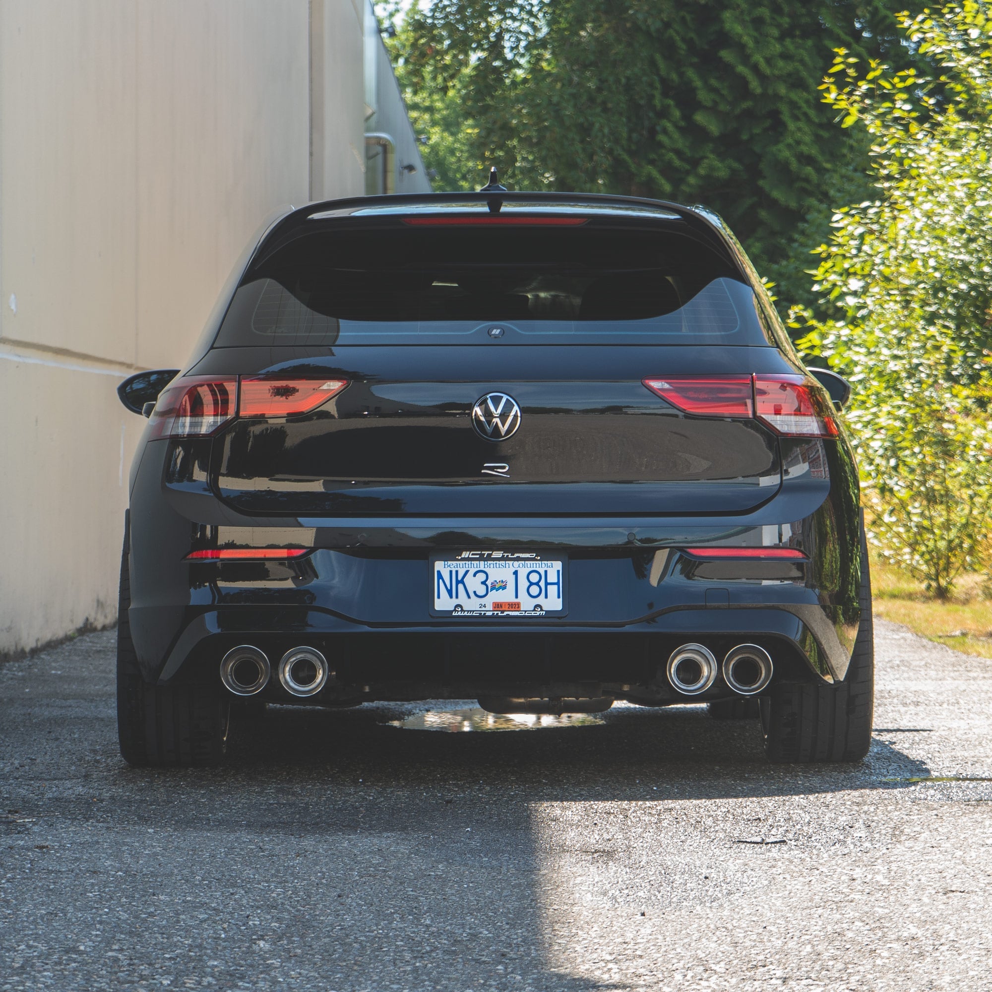 CTS Catback uitlaat Volkswagen Golf 8 R