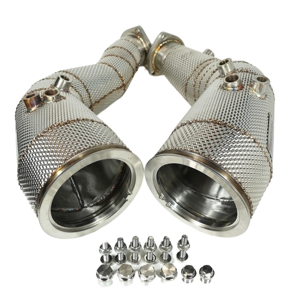 Endura Downpipe Decat Heatshielding Audi RS6 RS7 C8