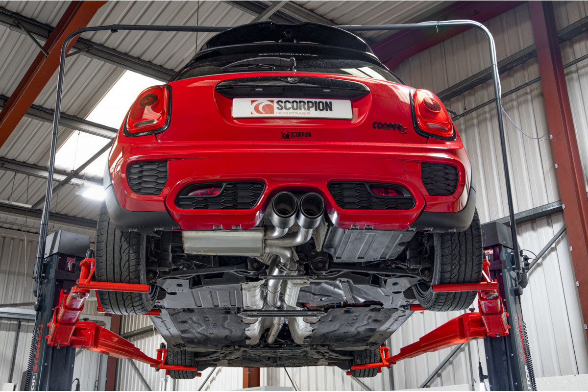 Sistema de respaldo de gato sin resonancia Scorpion Mini Cooper S F56 5