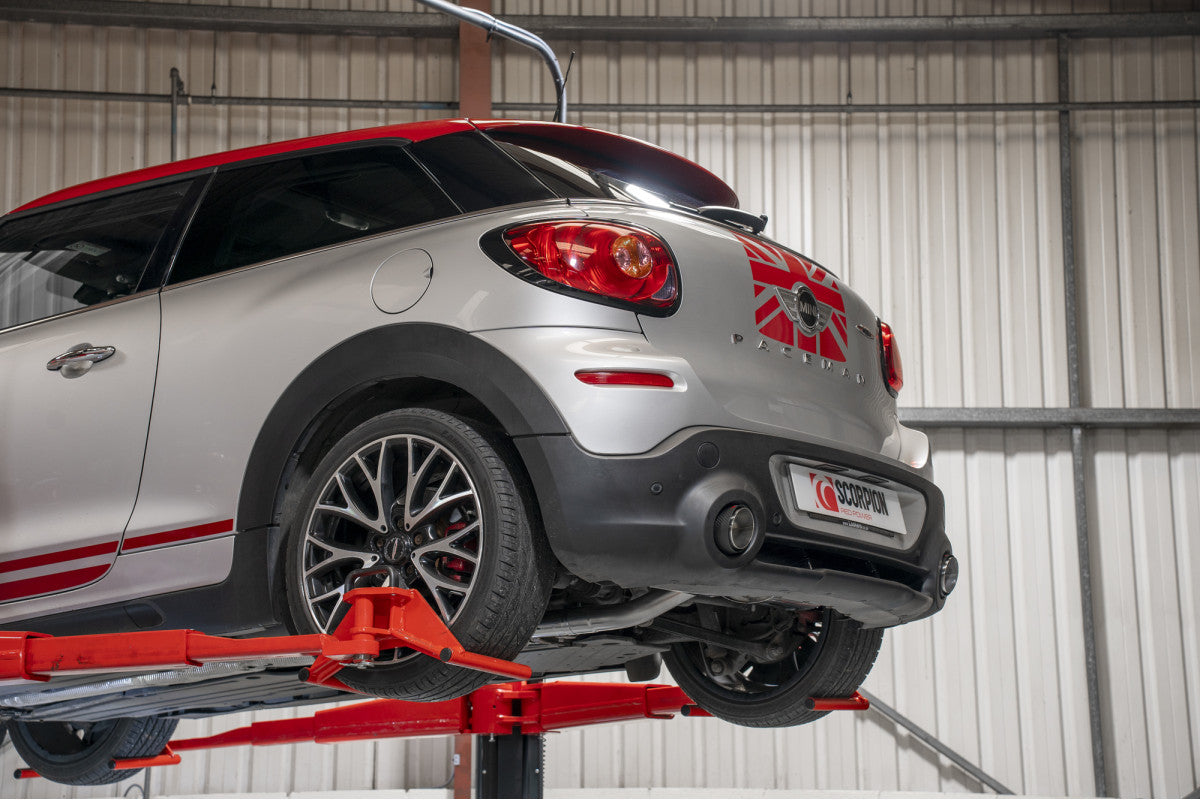 Scorpion Nicht-resonanter Cat-Back-Auspuff Mini Countryman R60 R61 6