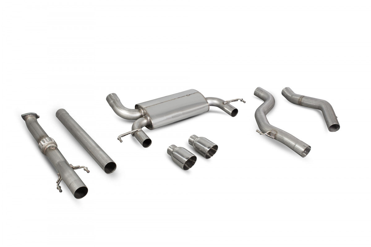 Skorpion Nie Rezonował CatBack Vauxhall Corsa E VXR 04