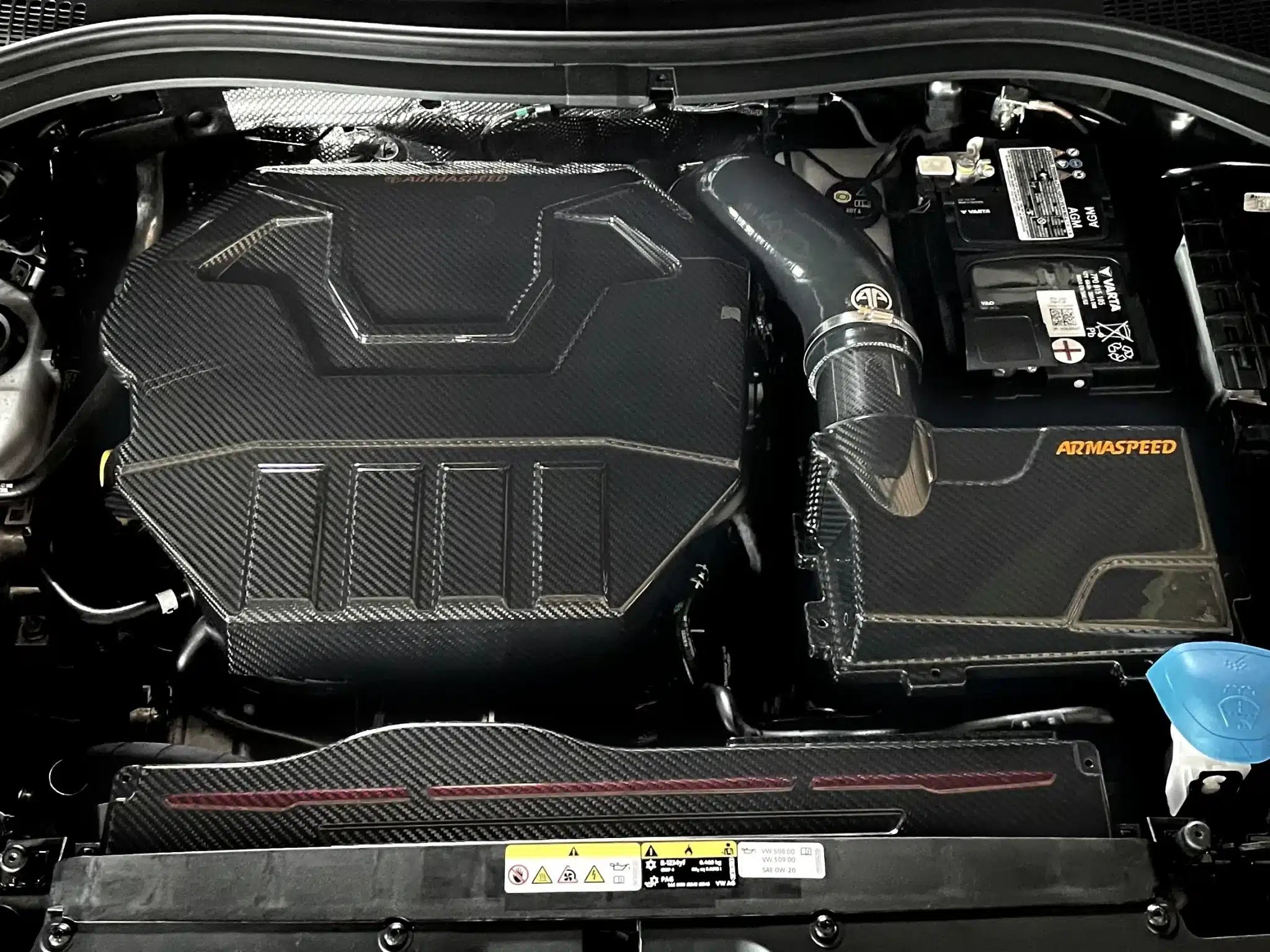 Armaspeed Cold air intake system VW Golf 8 R 3