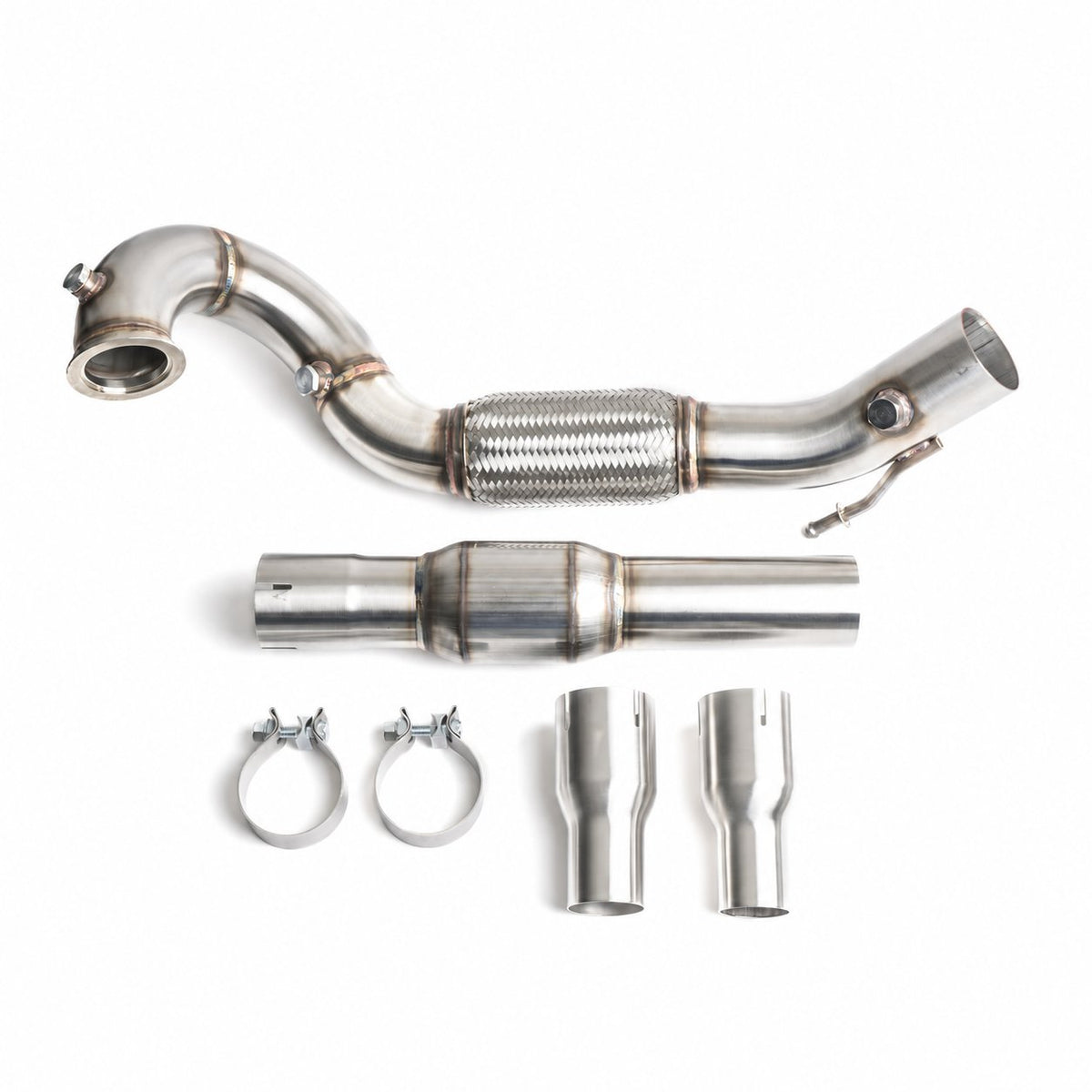 CTS Downpipe 3 inch met high-flow katalysator Volkswagen Golf 7 Jetta 6 7 1.4 TSI 1.5 TSI EA211