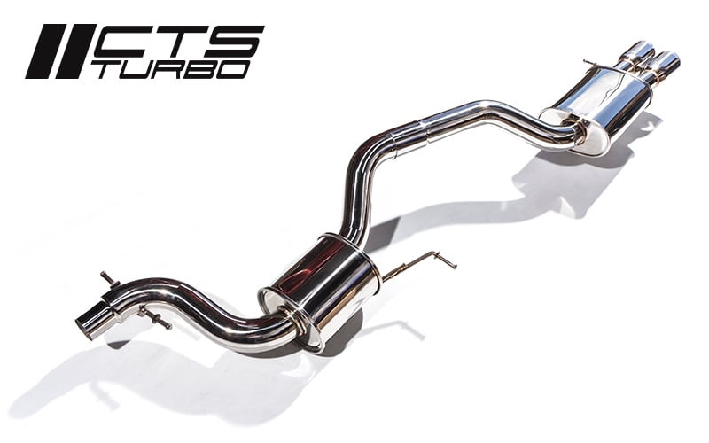 CTS Catback uitlaat 3 inch Volkswagen Jetta GLI MK5