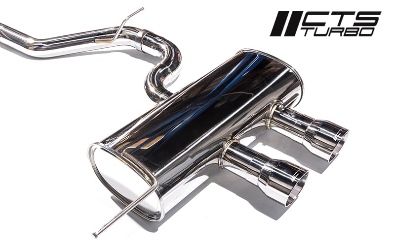 CTS Catback uitlaat 3 inch VW Golf 6 R