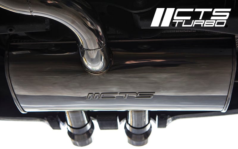 CTS Catback uitlaat 3 inch VW Golf 6 R 7