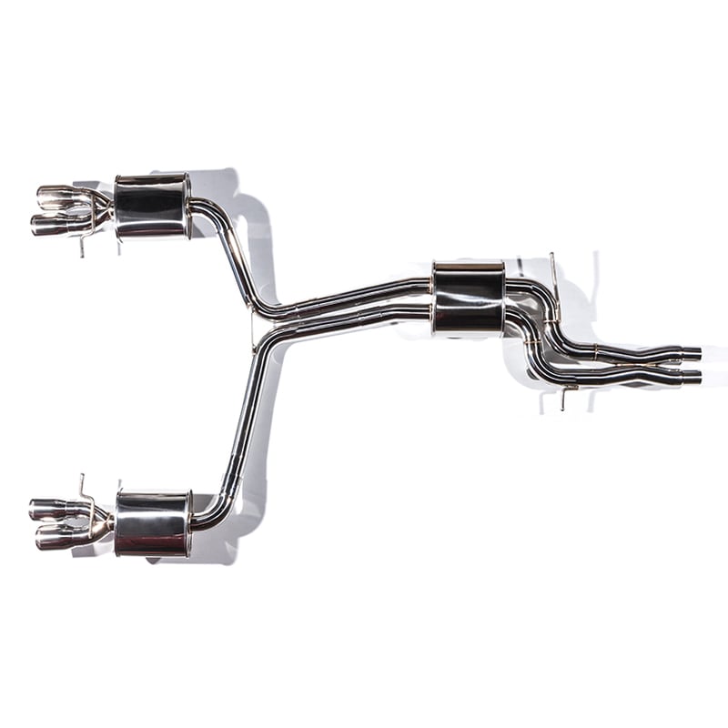 CTS Catback uitlaat Audi S4 B8