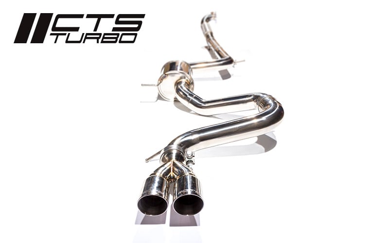 CTS Turbo-back uitlaat 3 inch Volkswagen Golf GTI MK5