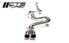 CTS Turbo-back uitlaat 3 inch Volkswagen Golf GTI MK5