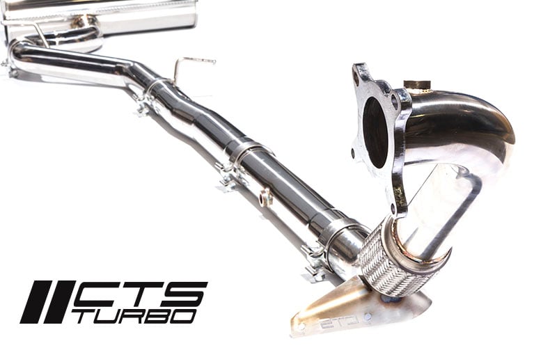 CTS Turbo-back uitlaat 3 inch Volkswagen Golf R MK6