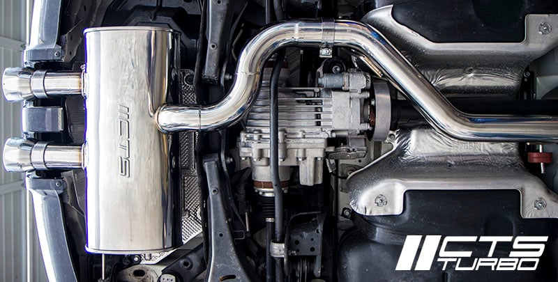 CTS Turbo-back uitlaat 3 inch Volkswagen Golf R MK6 5