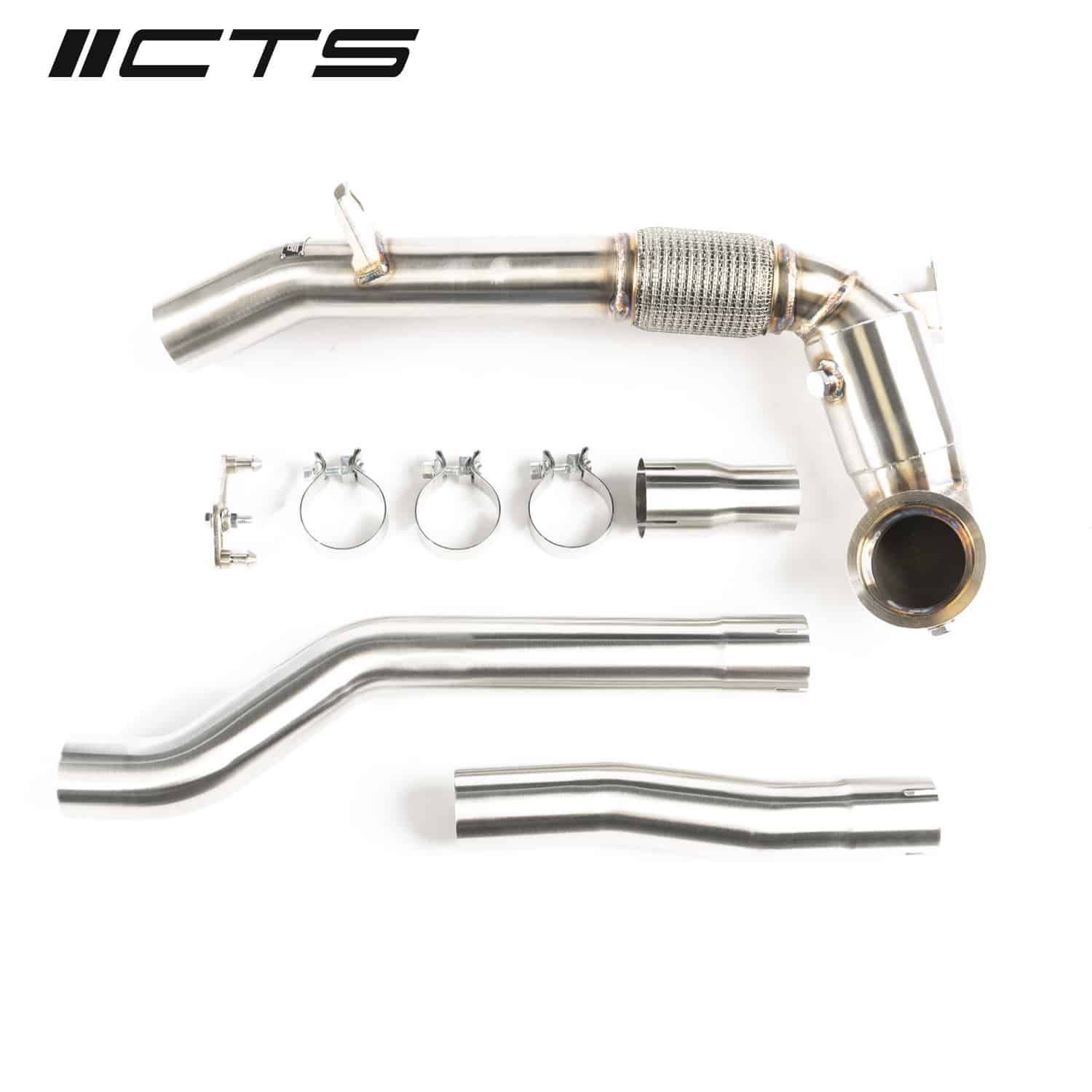 cts turbo downpipe evo4 audi s3 8y golf 8r