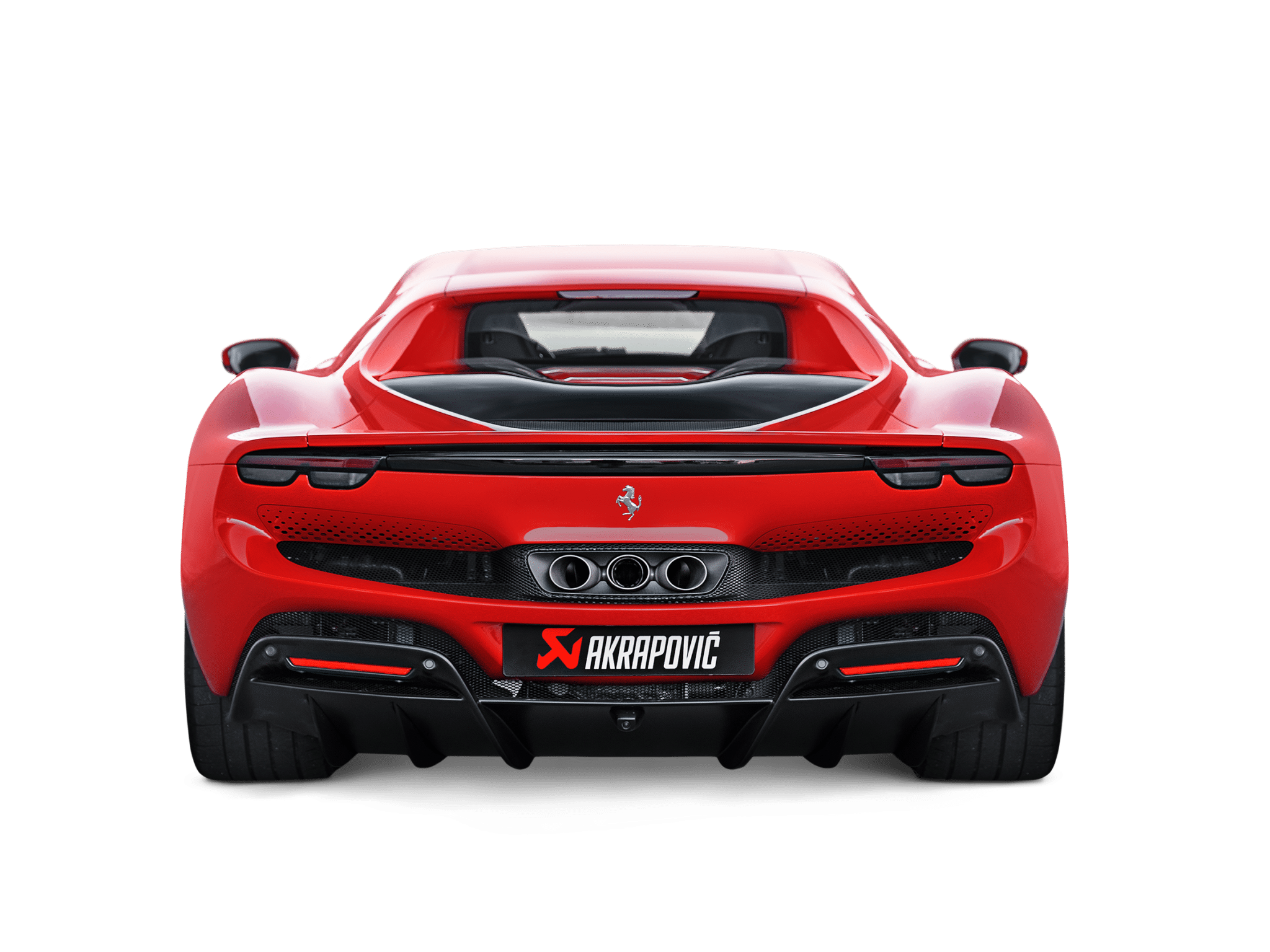 Akrapovič Slip On Race Line Titanium Ferrari 296 GTB GTS 2