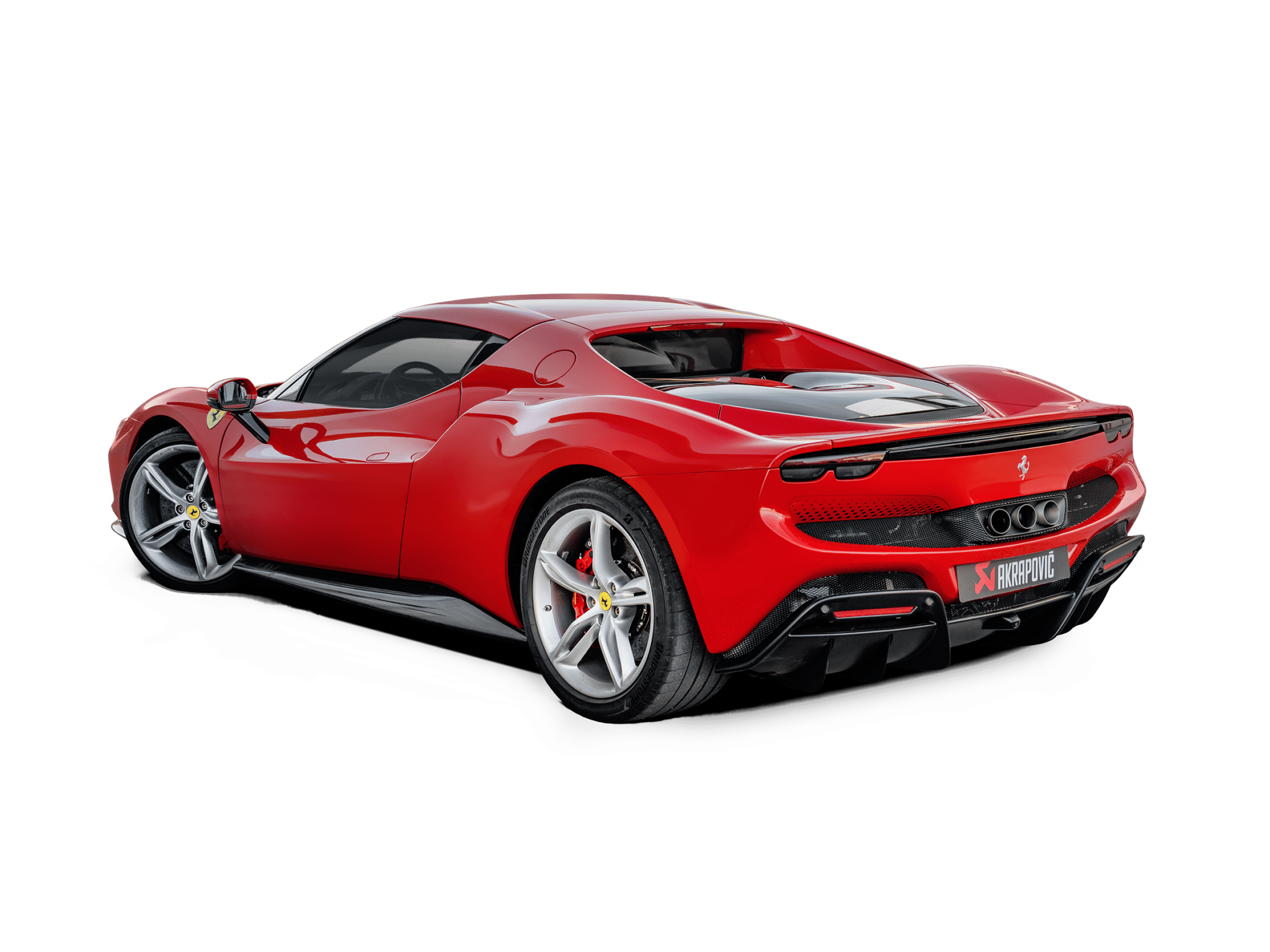 Akrapovič Slip On Race Line Titanium Ferrari 296 GTB GTS 3