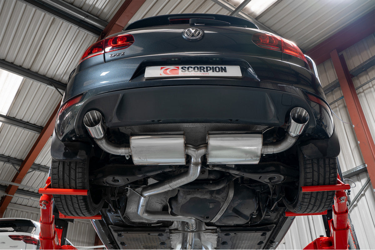 Escape Catback Scorpion VW Golf 6 GTI 4