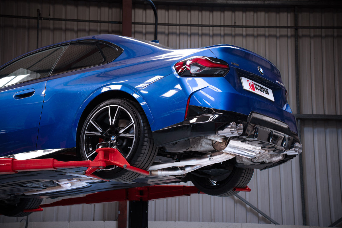 Escape traseiro Scorpion GPF para BMW 240i G42 4